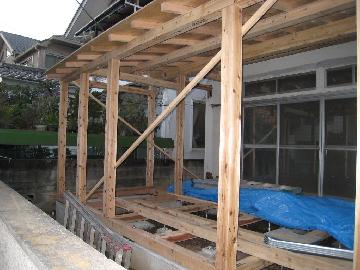 増築工事の施工イメージ